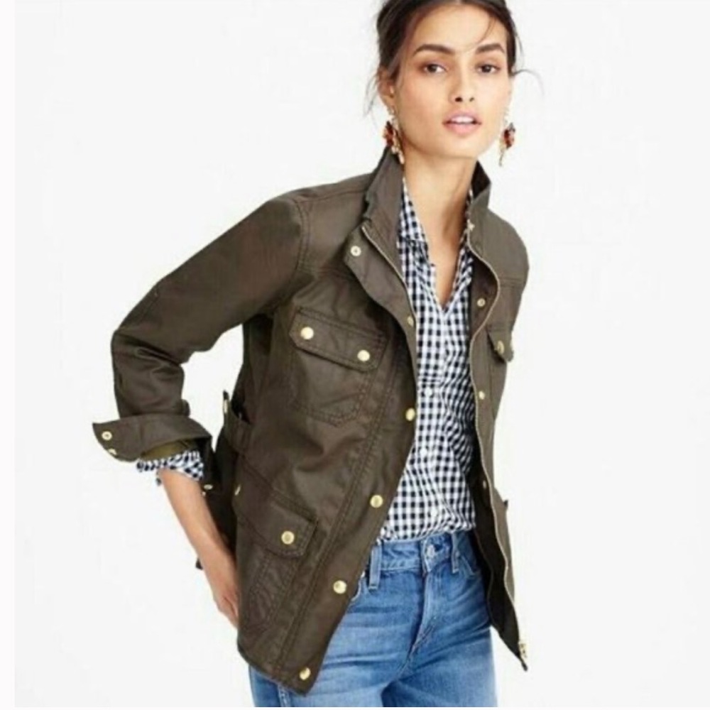 J.Crew Relaxed Fit Boyfriend Field Jacket